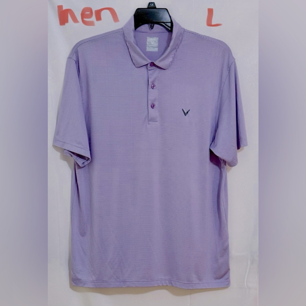 Callaway Purple Polo Shirt Classic Design